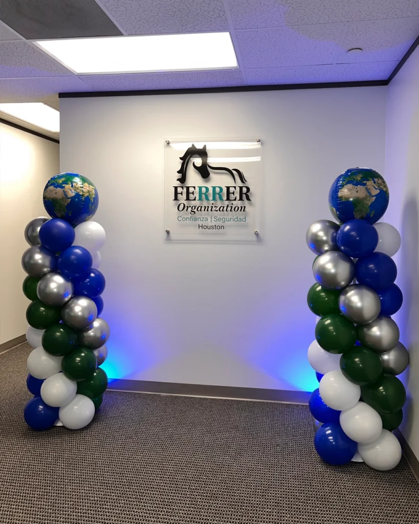 Balloon Column Planet Earth