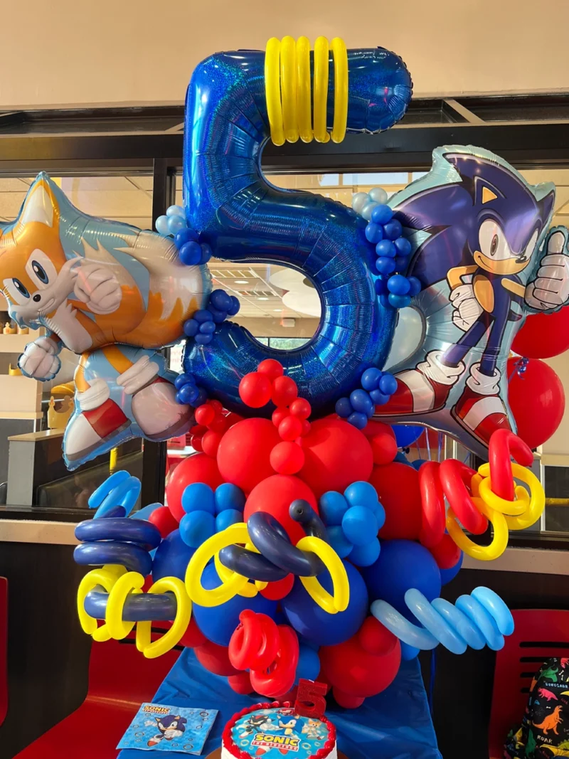 Balloon Bouquet Sonic
