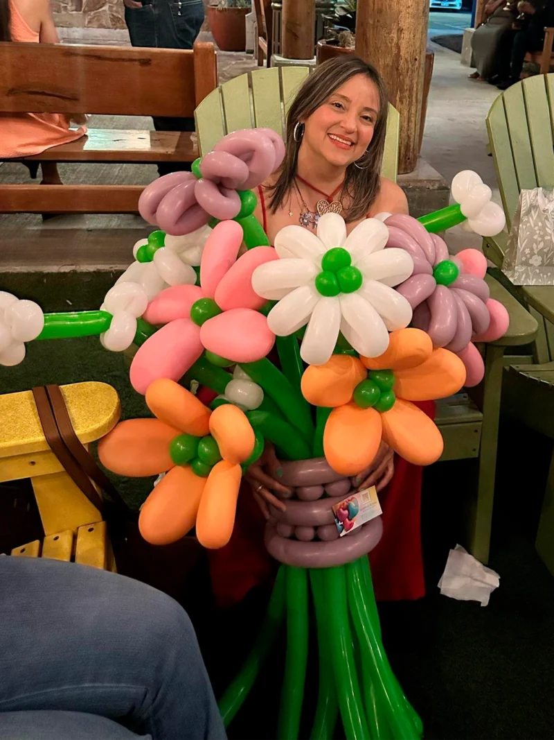 Spring Balloons Flowers