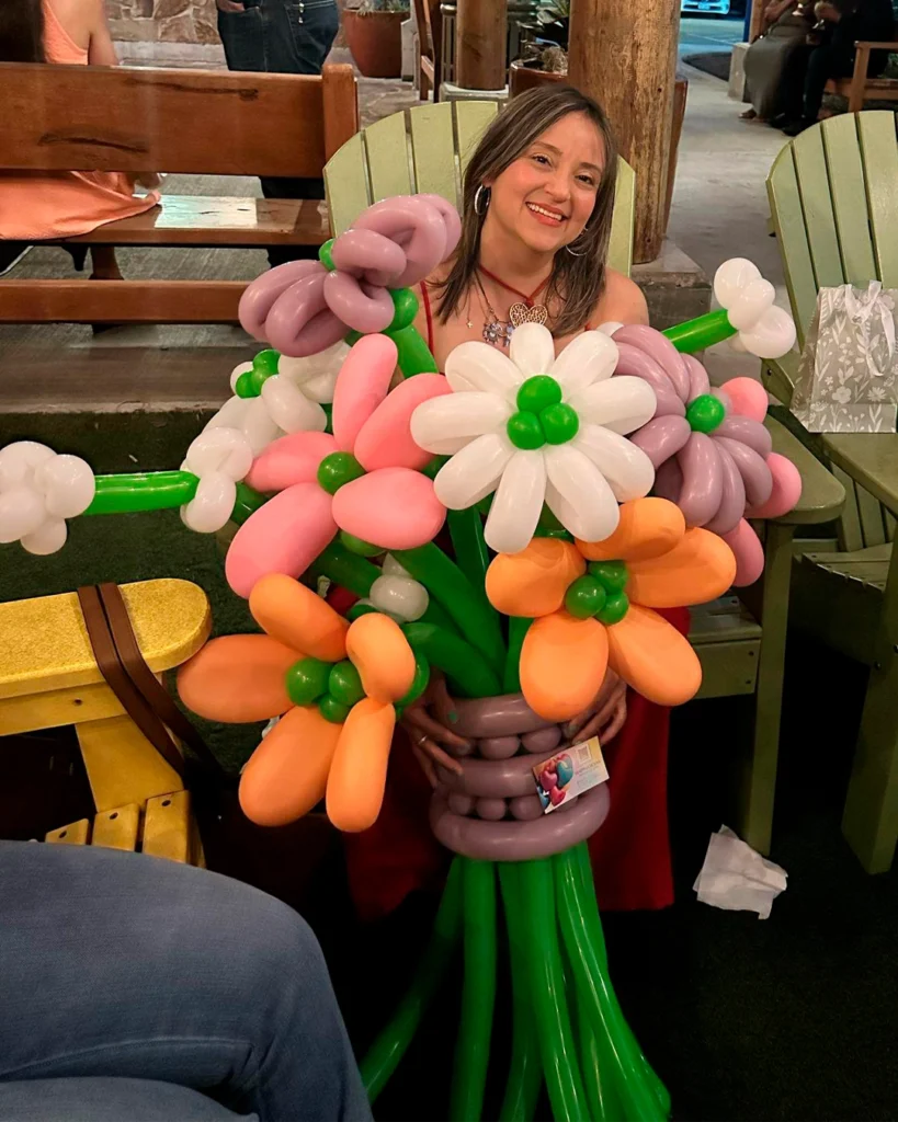 Spring Balloons Flowers