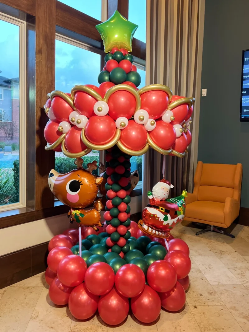 Balloon Christmas Carrousel