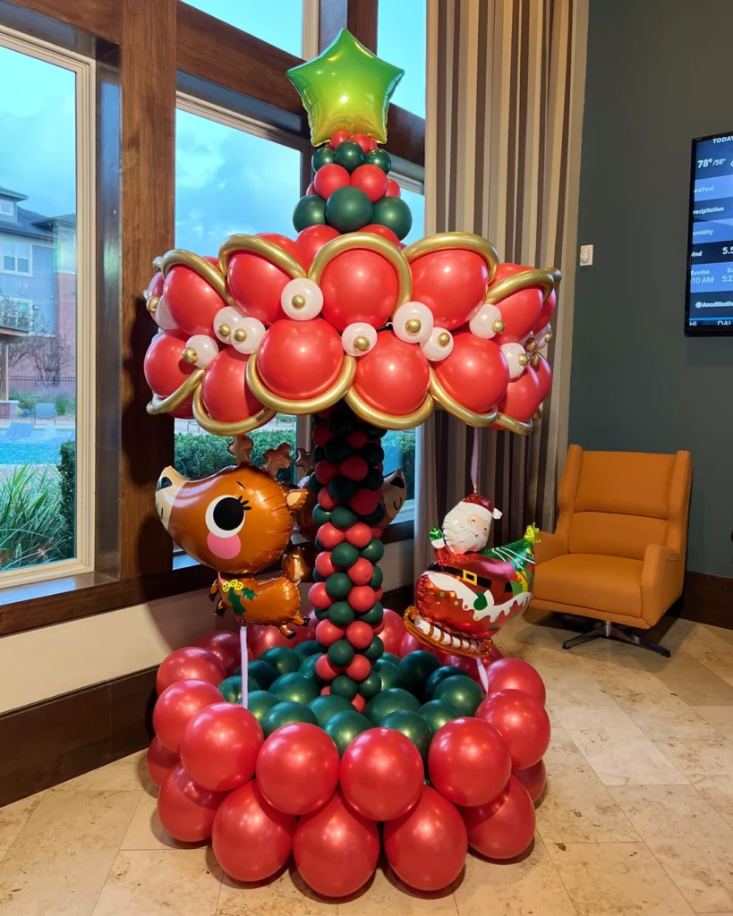 Balloon Christmas Carrousel