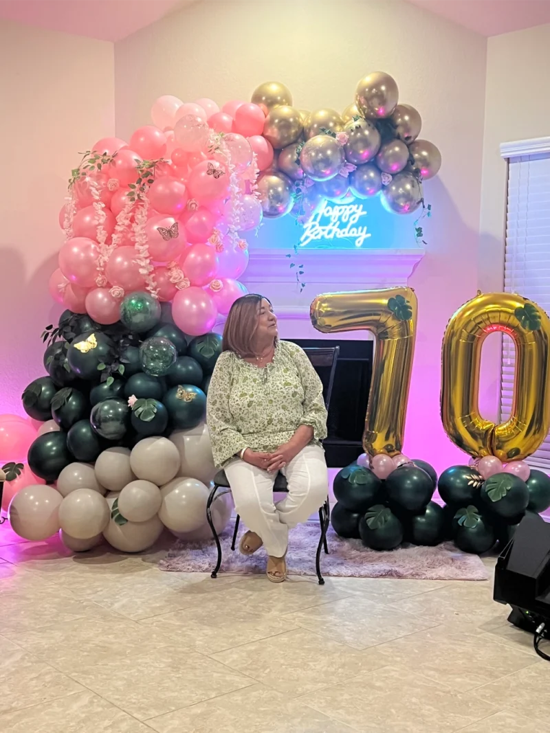 Balloon Garland 70'