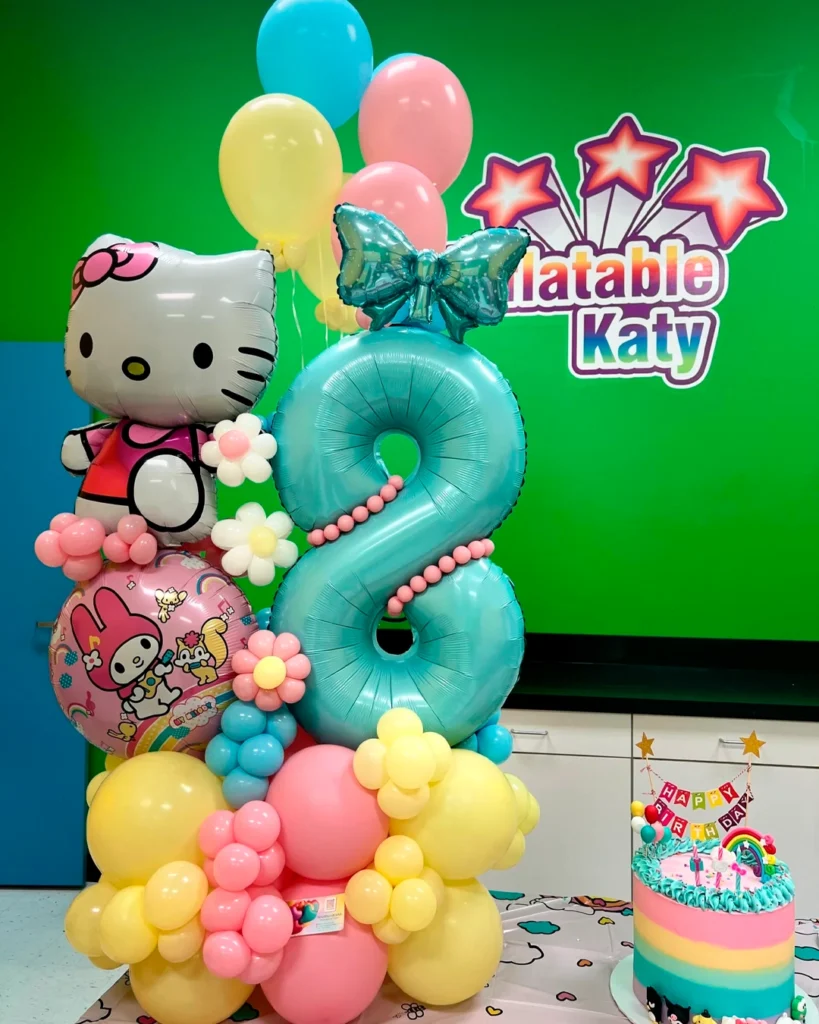 Balloon Bouquet Hello Kitty