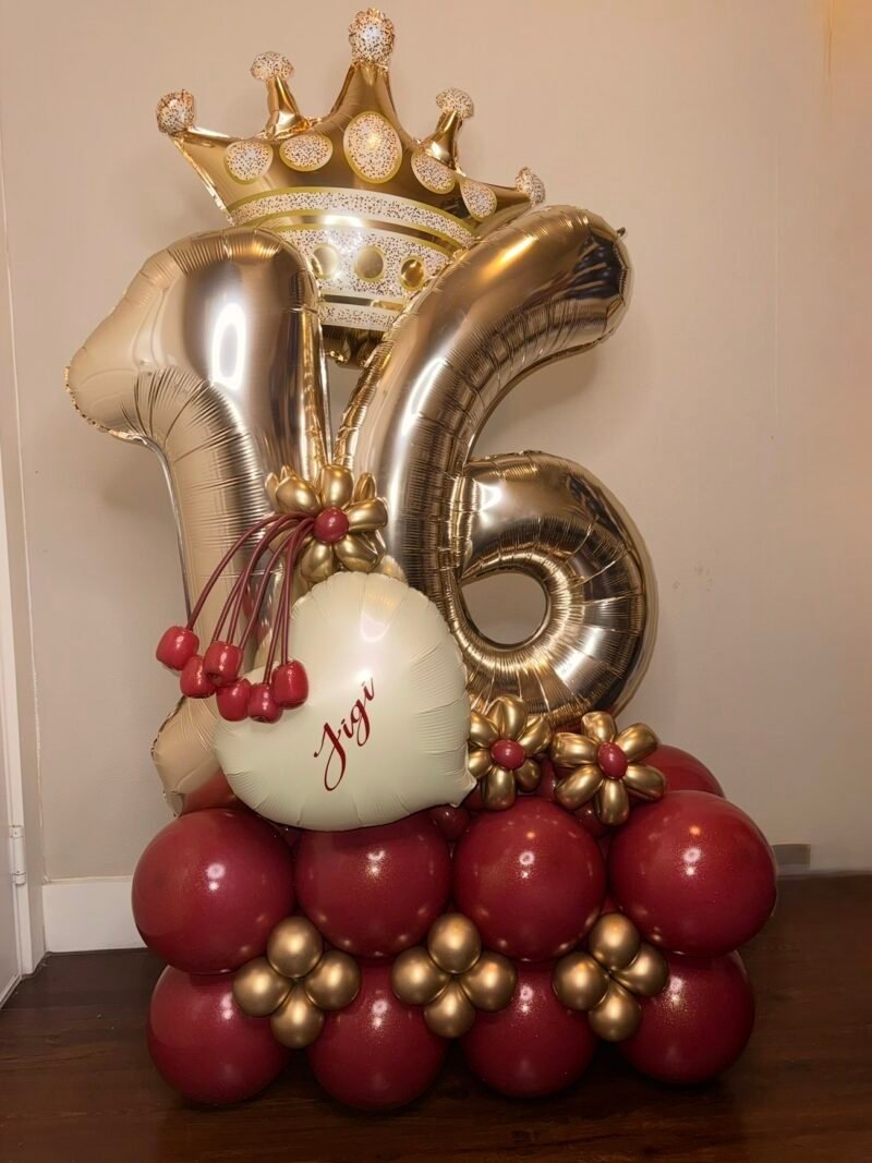 Royal Princces Milestone Bouquet - Personalized Edition